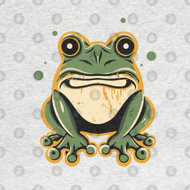 Angry Frog by la chataigne qui vole ⭐⭐⭐⭐⭐